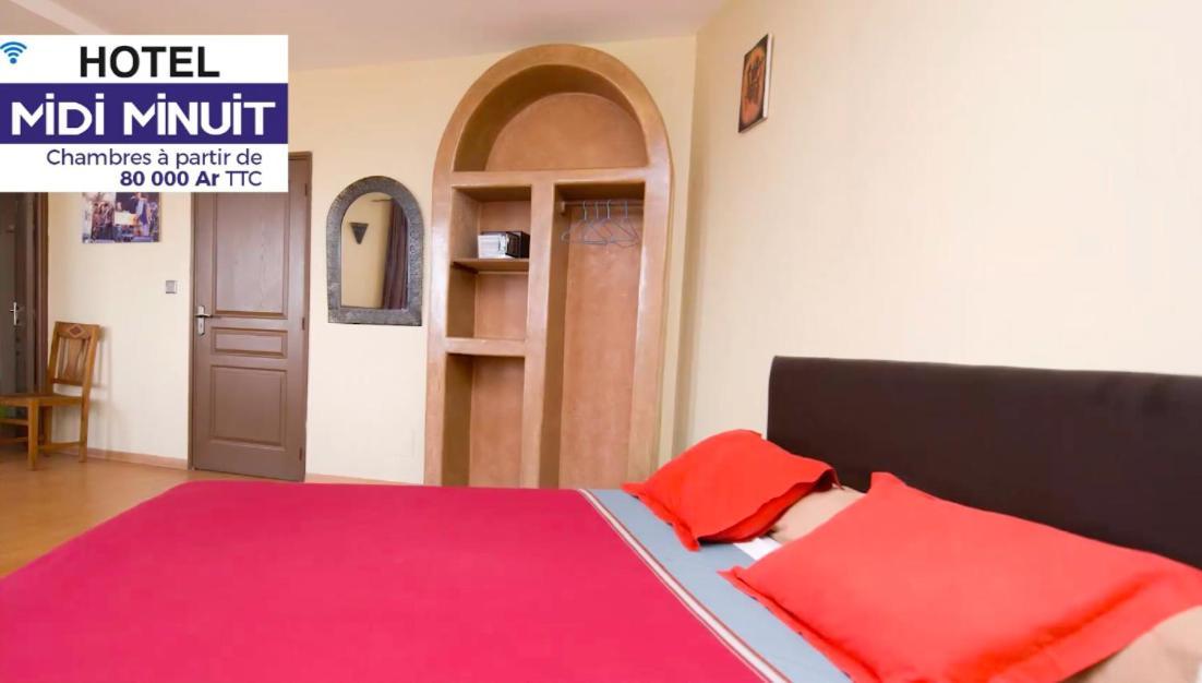 Midi Minuit Hotel Antananarivo Exterior foto